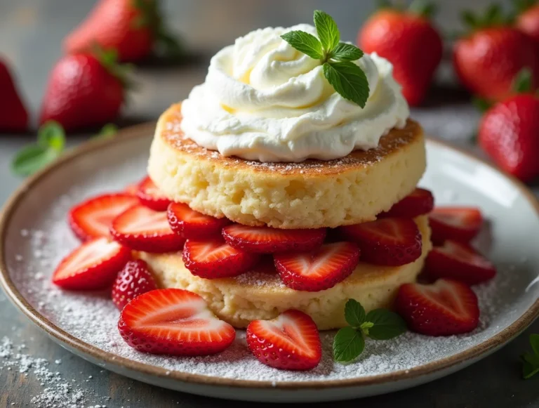Classic Homemade Strawberry Shortcake