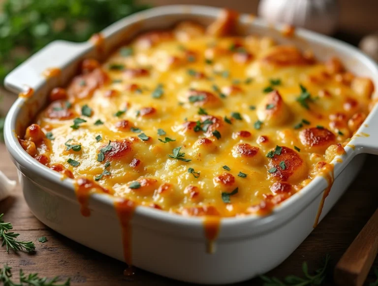 Cheesy Garlic Scalloped Potatoes