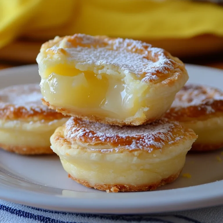 Baby Lemon Impossible Pies