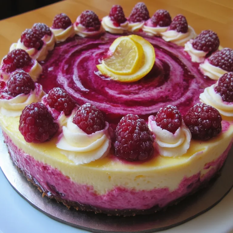 Luscious Lemon Raspberry Swirl Cheesecake Cups Recipe