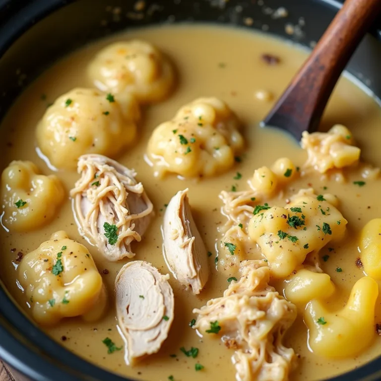 Chicken and Dumplings Crockpot