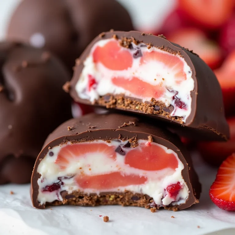 Chocolate Strawberry Yogurt Clusters
