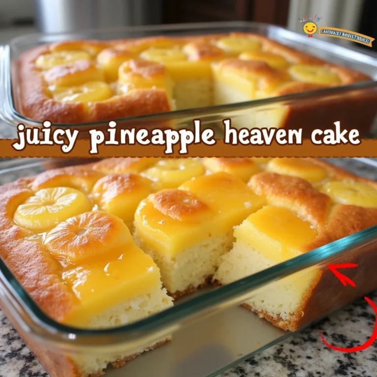 Pineapple Heaven Cake