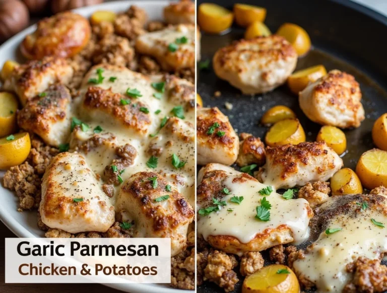 Garlic Parmesan Chicken and Potatoes
