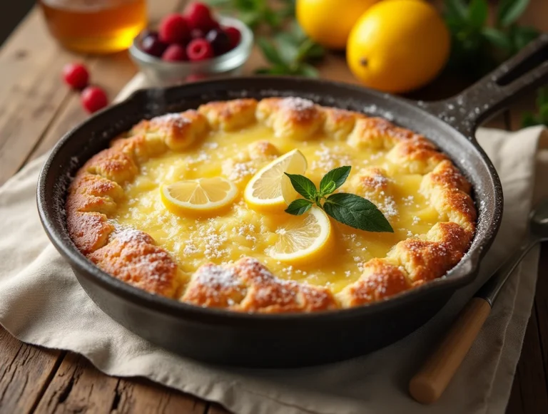 Magic Lemon Cobbler