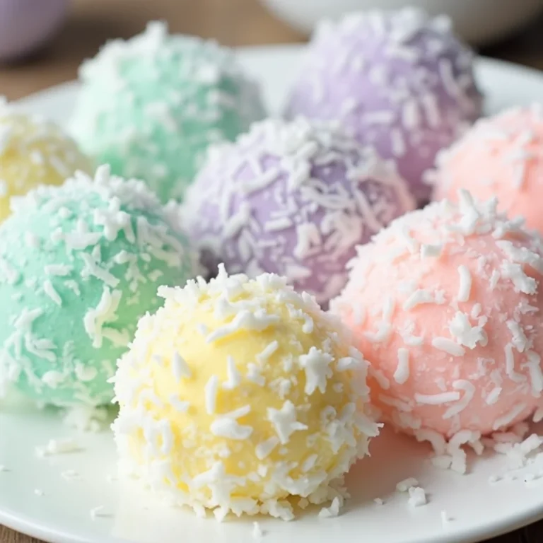 Easter Bunny Coconut Tails