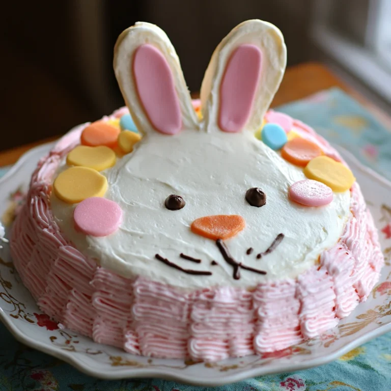 Easy Bunny Cake: A Whimsical Easter Treat