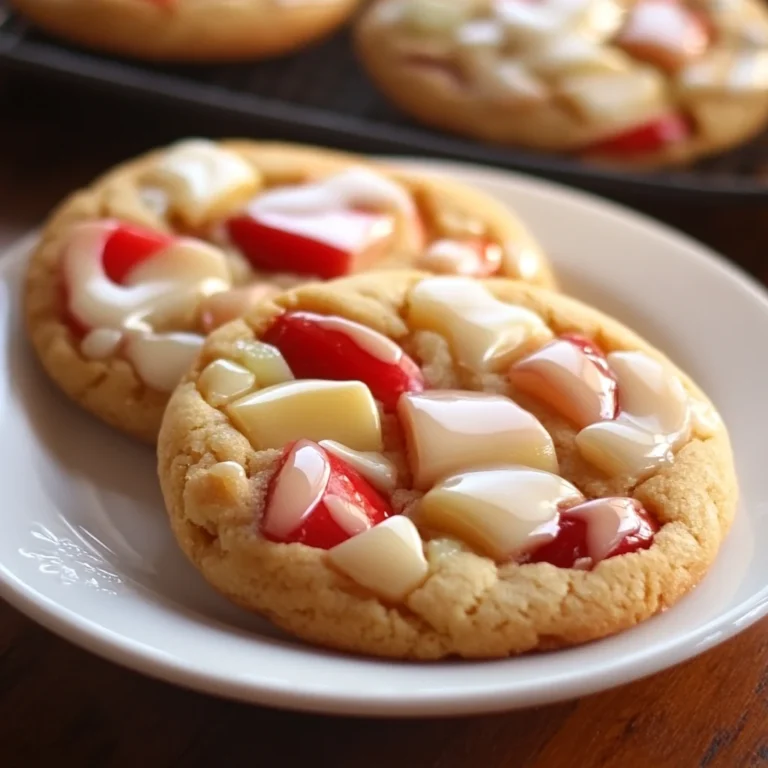 Candy Apple Cookies