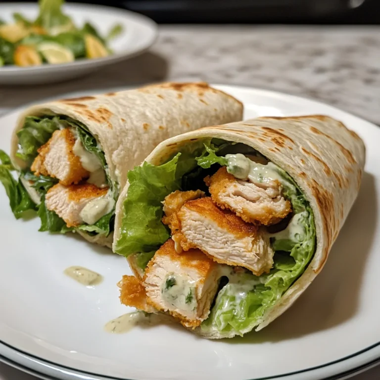 Chicken Caesar Wraps