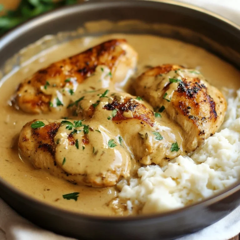 Creamy Garlic Chicken
