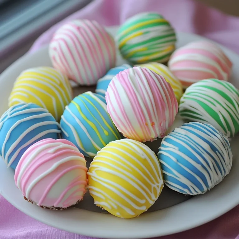Easter Egg Oreo Cookie Balls