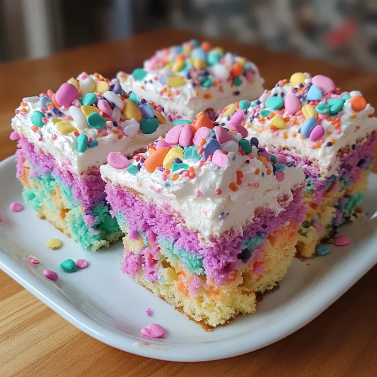 Easter Poke Cake