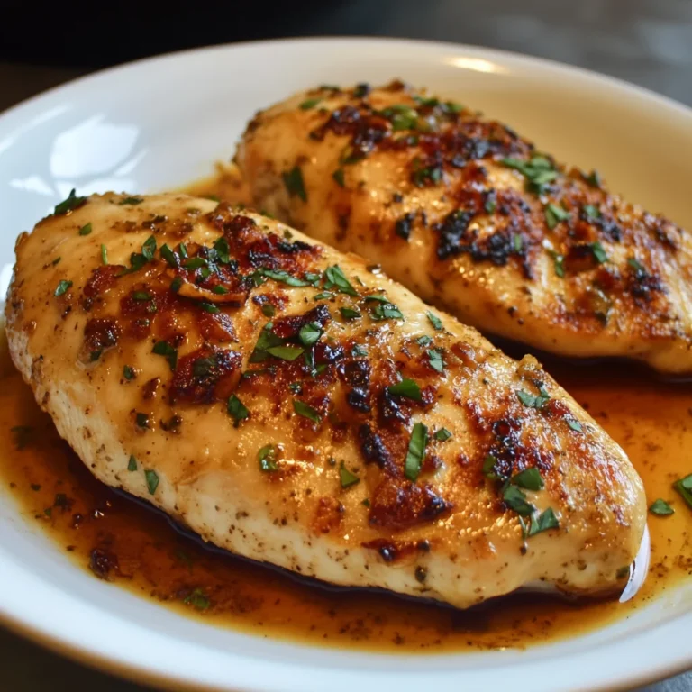 Garlic Butter Baked Chicken Breast