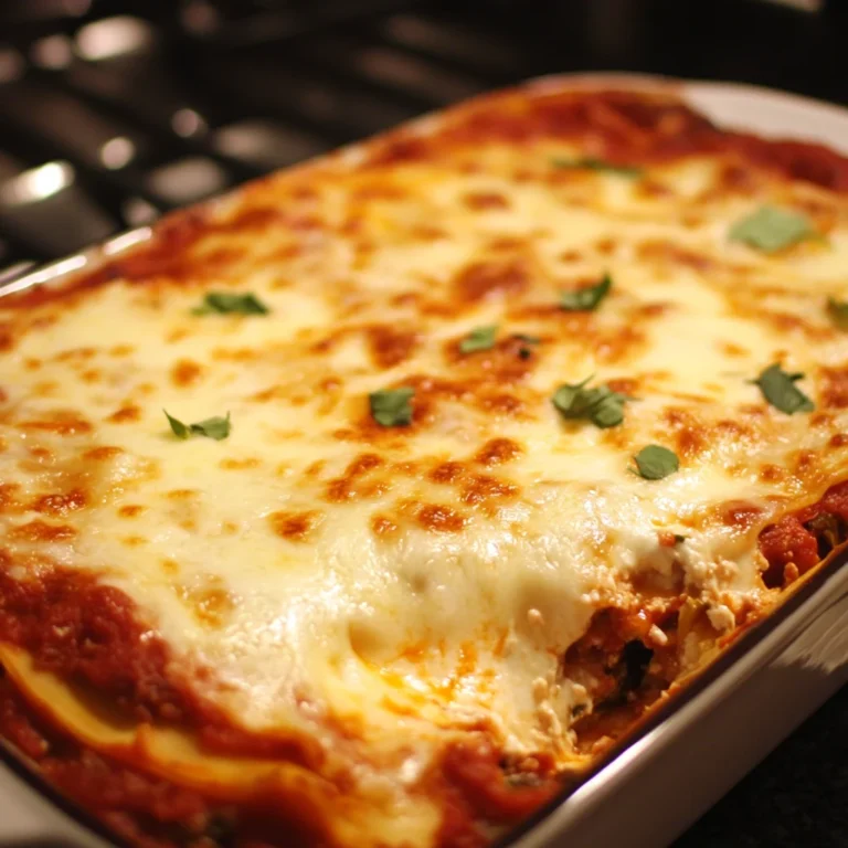 Homemade Lasagna Recipe