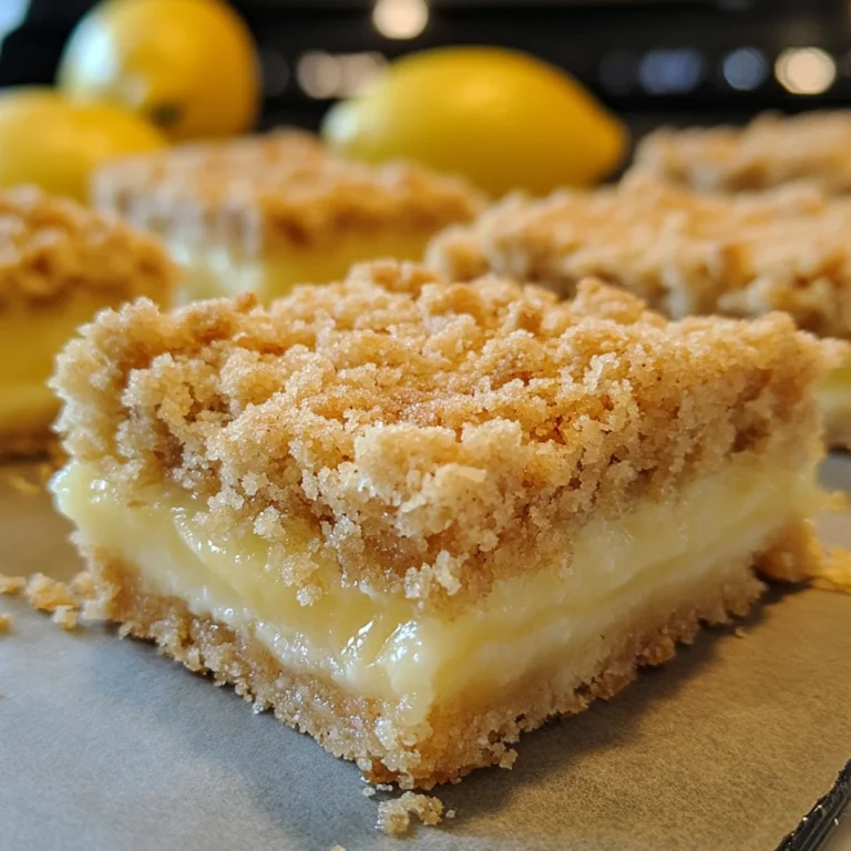 Lemon Crumb Bars