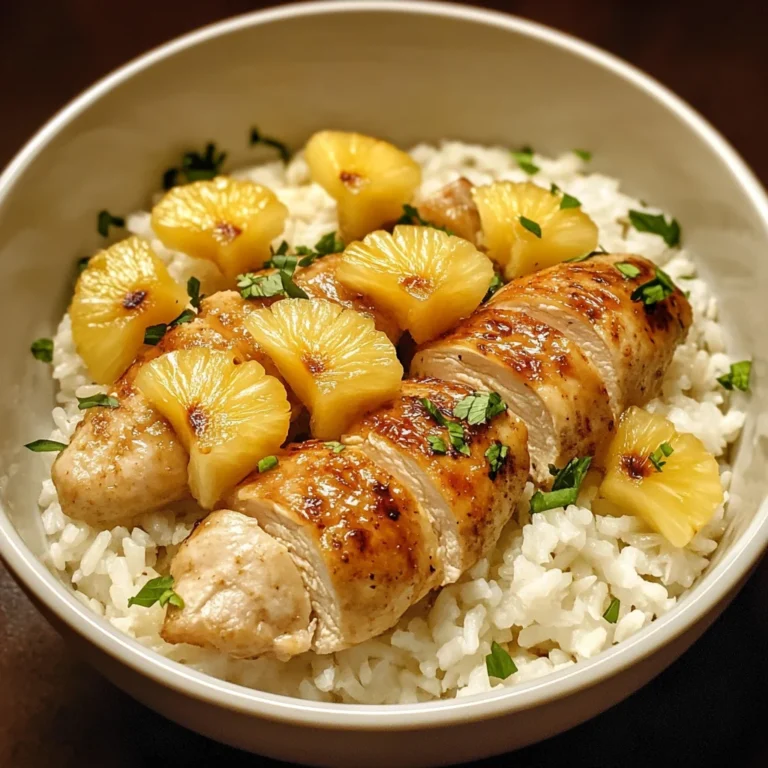 Pineapple Chicken and Rice