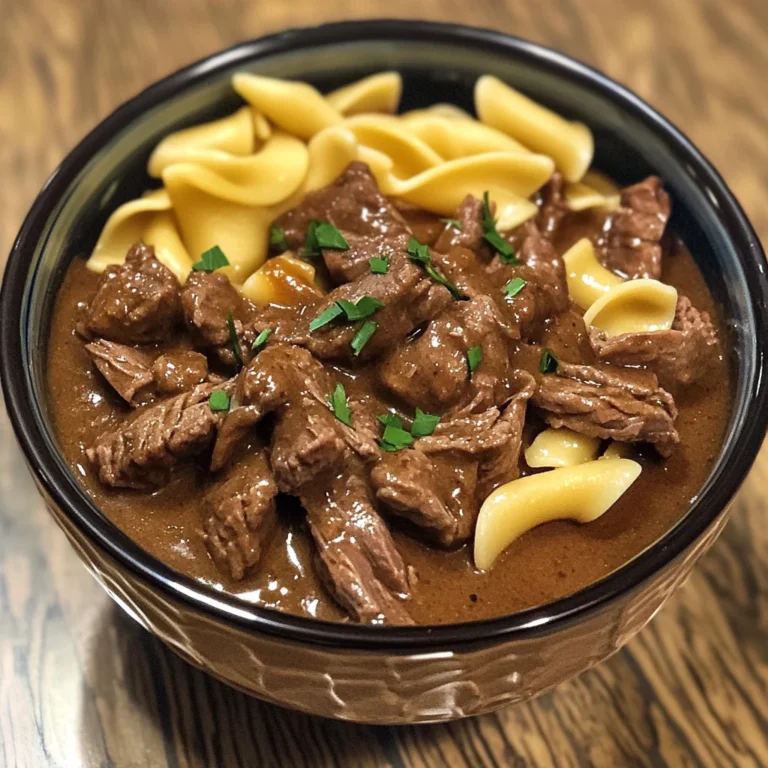 Hearty Beef and Noodle Stew