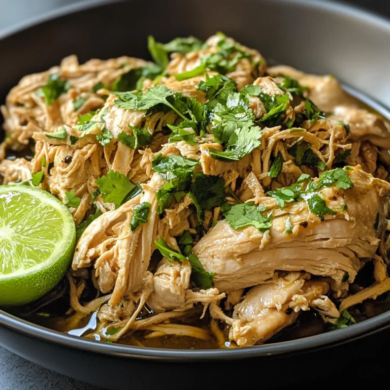 Slow Cooker Cilantro Lime Chicken