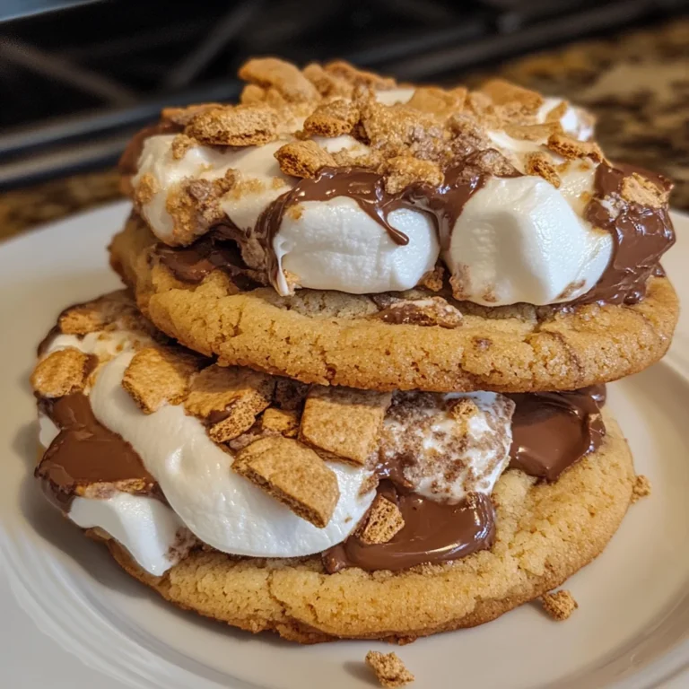 S’mores Marshmallow Cookies