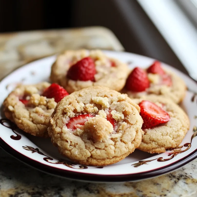 Strawberry Shortcake Cookies