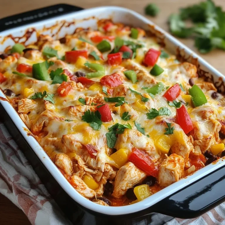 Fajita Chicken Casserole