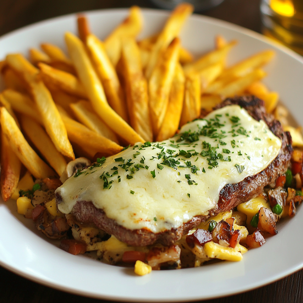 Lire la suite à propos de l’article Frites façon Philly Cheesesteak