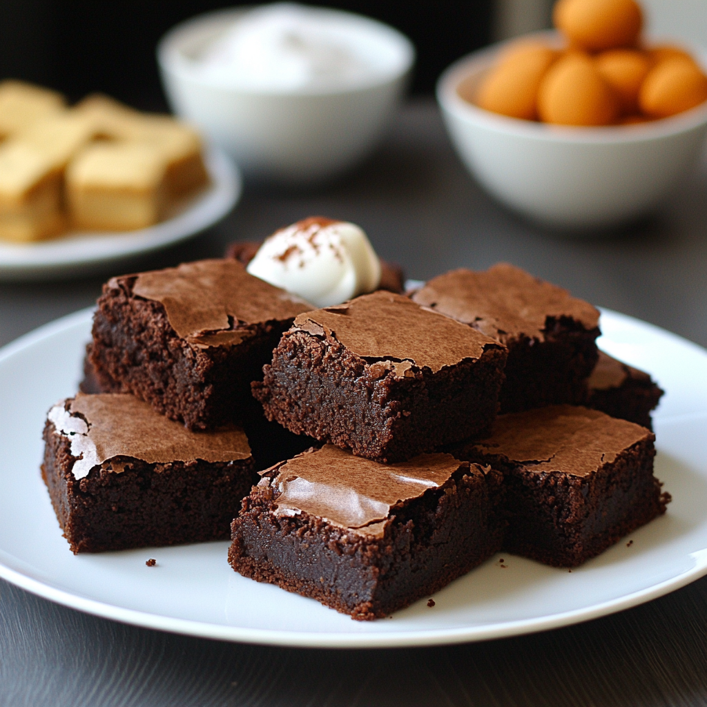 You are currently viewing Brownies au chocolat faits maison